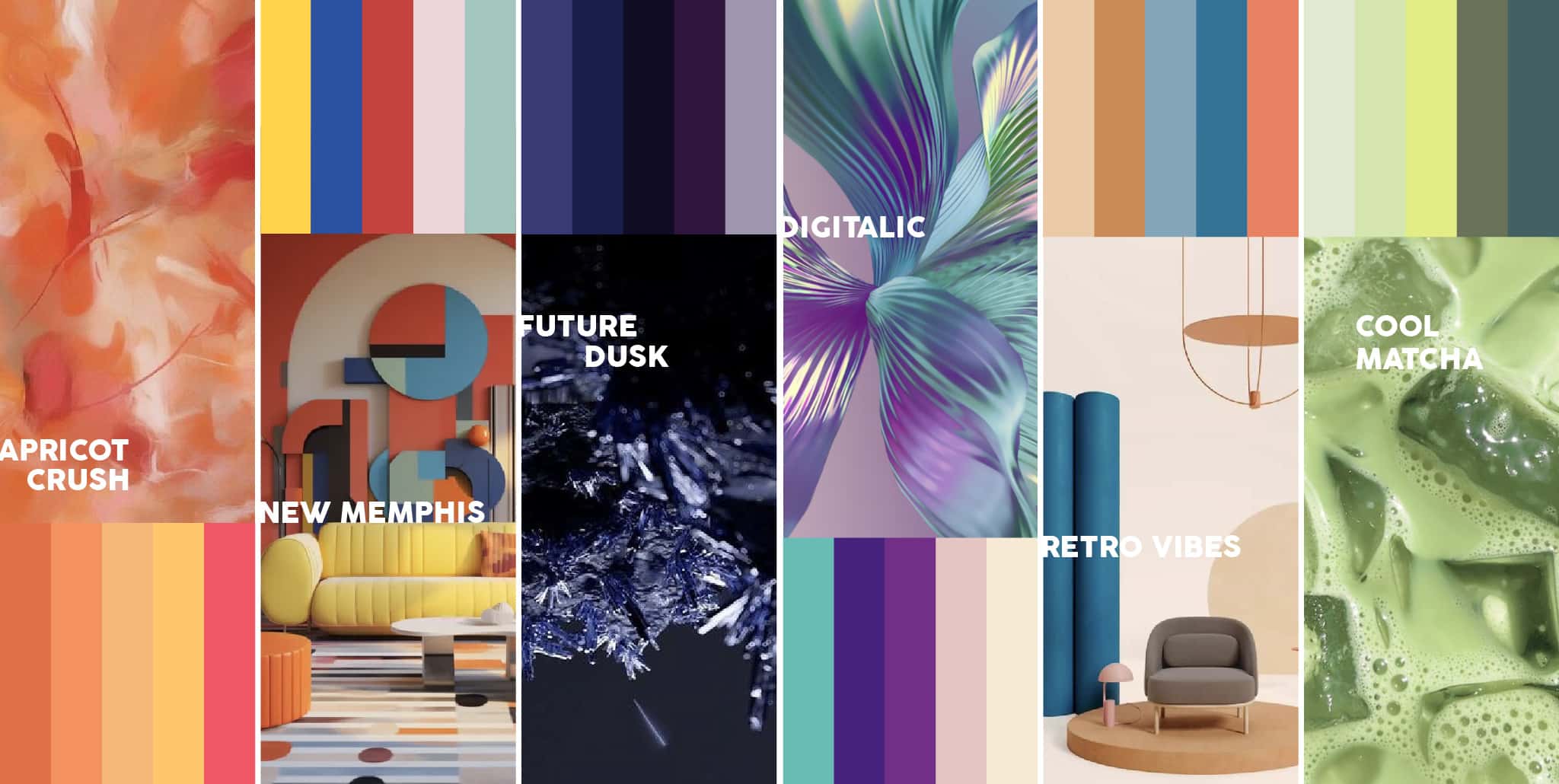 couleurs de vêtements tendance
