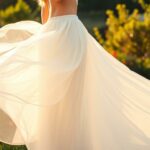 porter la jupe blanche à un mariage