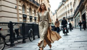 Robe sur Pantalon