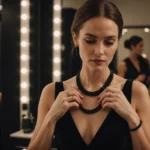 bijoux en spinelle noir