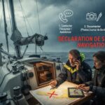 Comment déclarer un sinistre en navigation à voile.
