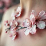 Que signifie un tatouage de fleurs de cerisier