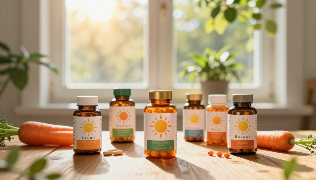 A-beautifully-arranged-flat-lay-of-solar-dietary-supplements-on-a-wooden-table-surrounded-by-1024x585 Complément alimentaire solaire : comment bien le choisir