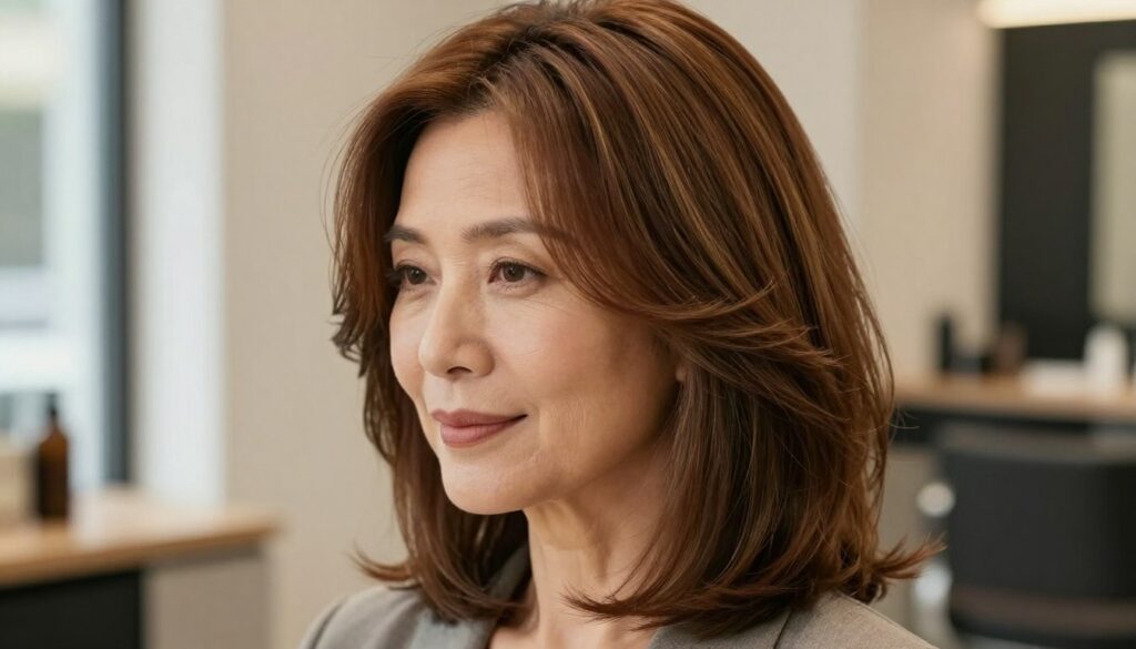 A-close-up-of-a-chic-anti-aging-hairstyle-on-a-professional-woman-in-her-40s-showcasing-soft-1024x585 Coupe qui rajeunit à 40 ans : nos conseils pratiques