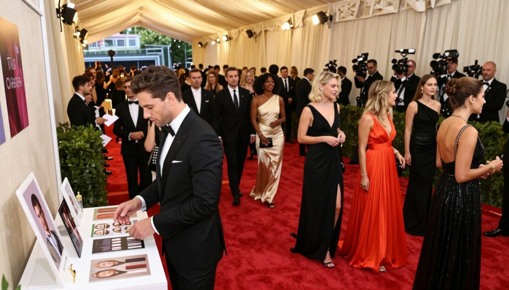 A-luxurious-red-carpet-scene-at-the-Met-Gala-bustling-with-elegantly-dressed-attendees-in-1024x585 Tout savoir sur met gala c'est quoi en quelques étapes
