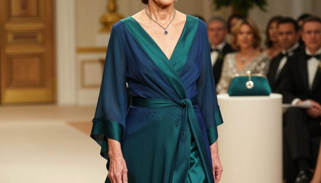 A-sophisticated-elegant-evening-gown-designed-for-a-mature-woman-showcased-prominently-in-the-1024x585 Robe cérémonie femme 50 ans : guide et avis pour votre choix