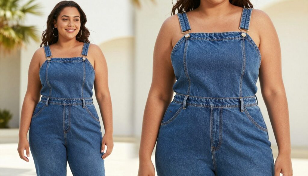 A-stylish-and-comfortable-womenaposs-jumpsuit-designed-for-curvy-figures-featuring-stretch-1024x585 Quelle salopette porter quand on est ronde ?