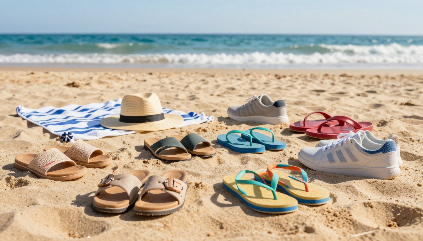 Vacances d'été : quelles chaussures emporter